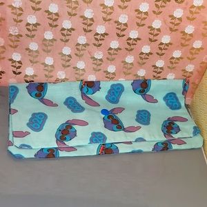Stitch fabric clutch bag